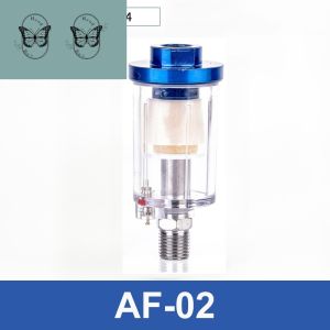 CGdailyToolsMix Spray Gun Air Line Filter Oil Water Trap Moisture Separator with adapter AF-02 Air Compressor Tools