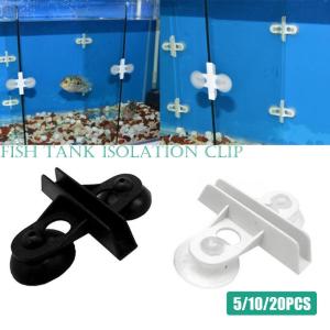 SUN ME Plastic Breeding Separation Divider Sheet Fish Tank Isolation Clip Partition Glass Clamp Suction Cup