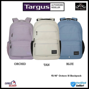 TBB65307 / TBB65302 / TBB65313 TARGUS 15 - 16 INCH OCTAVE III BACKPACK [ORCHID / BLUE / TAN]