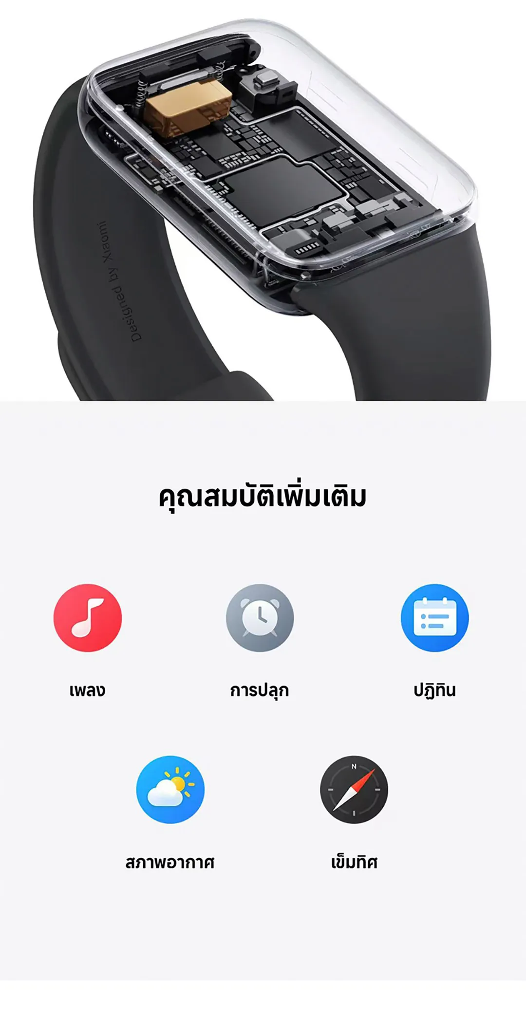 Xiaomi Mi Band 9 Pro จอแสดงผล 1.74" AMOLED 60Hz 1200nits การจัดการสุขภาพหลายมิต Smart Band 9 Pro แบตอึด 21 วัน