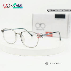 Urban Kacamata - Frame Livy - Kacamata Korean Style Kotak Plastik Lentur