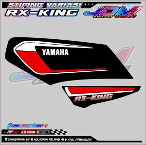STRIPING VARIASI YAMAHA MOTOR RX KING / STICKER LIST MOTOR YAMAHA KING