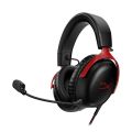 HyperX Cloud III - Gaming Headset (Black\Red) - A Legendary Headset with a Fresh Design,A Legend Reborn.With HyperX signature memory foam in the headband and ear cushions wrapped in soft, premium leatherette.. 