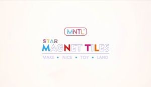 🧲 STEM TOY 🧲 *STAR* MNTL MAGNETIC TILES Kids Educational Toys Building Blocks Children Toys Connetix Tiles Inspired