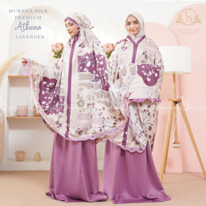 BELIMUKENA PREMIUM - Mukena Silk Premium 2in1 Athena