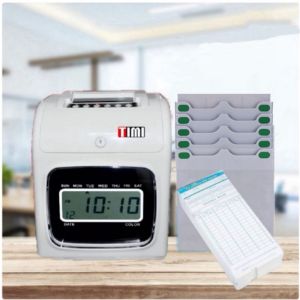 ⚡️FLASH SALES⚡️ TIMI TR-1N Punch Card Machine | Time Recorder Attendance Machine Mesin Punch Card