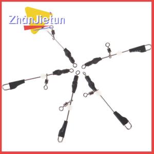 zhanjietun 5pcs Fishing Connector Temporales Enganches Rapidos Para Kolay Atma Aparati
