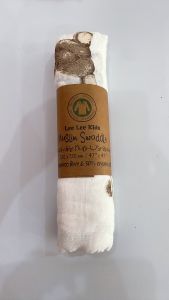 Khăn sợi tre Muslin Organic cho bé sơ sinh an toàn KT: 120cm x 120cm