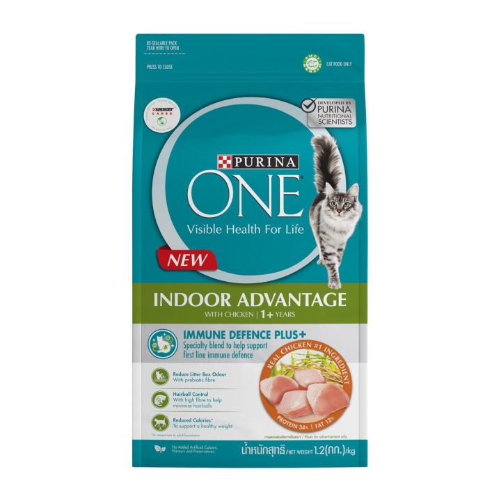 Cat food best sale indoor advantage