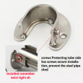 32MM Flange Fitting Pipa  Bracket Pipa Besi  Bracket Topi Pipa  Bracket Topi Untuk Pipa Stainless. 