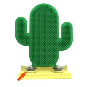 [SG STOCK] Cactus cat scratching board vertical face rubbing artifact