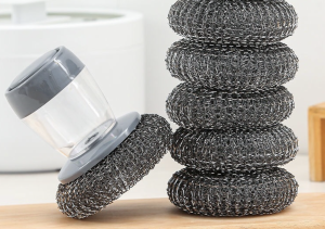 สบู่ในครัวกดแปรงฝ่ามือแปรงทำความสะอาดมัลติฟังก์ชั่แปรงล้างจานด้วยเครื่องจ่ายสบู่แปรงขัดห้องครัวสำหรับอ่างล้างจาน