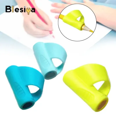 3 Pieces Pencil Grips for Kids Handwriting Practice Pen Grips Silicone Posture Correction Pencil Holders for Girls Teacher