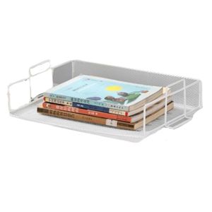 GAOSU Có thể xếp chồng Giá đựng hồ sơ Một lớp A4 Giá đựng Tạp Chí Nhiều mục đích sử dụng Cứng cáp Khay sắp xếp thư Nhà