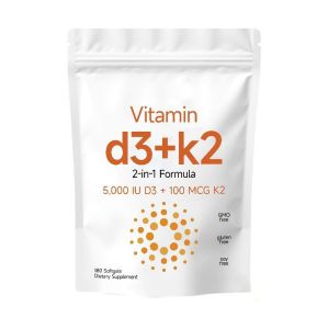 【MISUIY】Vitamin D3 + K2 Soft CapsulesVitamin D3 K2