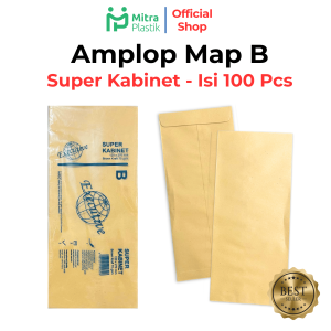 Amplop Coklat B Super Kabinet isi 100 pcs / Amplop Gaji Gajian Uang Besar