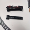 Children's toy train educational electric retro assembly with track simulation classical train set boy and girl toys. 
