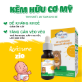 Kẽm hữu cơ nhỏ giọt từ MỸ cho bé Avisure Zio 20ml. 