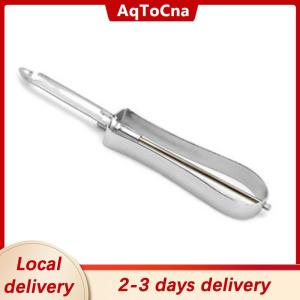[COD] AqToCna Ship within 24 hours Metaltex Quality Stainless Steel Swivel Peeler Fruit Potato Vegetable Peeler