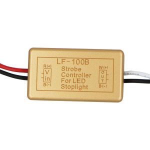 YSY 1X Universal Flash Strobe Controller Flasher Module for LED Brake Stop Light Lamp Controllers 12V LF-100B