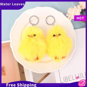 [Water]Hot Sale Freeshipping 2 chiếc móc khóa gà phục sinh Móc Khóa Gà nhồi bông Gà vàng trang trí tiệc phục sinh