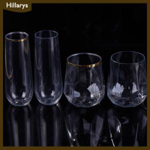 [Hillarys] 9 12OZ Plastic Champagne Flutes Stemless Plastic es Toasting es Drinkware For Party Wedding Birthday