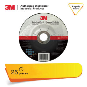 3M General Purpose Depressed Center Grinding Wheel 24 T27 100 mm x 6 mm x 16 mm (4in x 1/4in x 5/8in) EN 25pcs/Pack