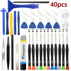 Bộ Dụng Cụ Sửa Điện Thoại 40 Món Chuyên Dụng - Vít Nam Châm Cứng Cáp Thay Pin Màn Hình - Siêu Nhỏ Gọn Cho Thợ Sửa