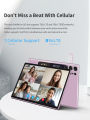 Samsung Tab HOT 6G Android 5G/Wi-Fi Tablet 8GB+256GB 10.1" Screen Display With SIM Card Slot 6000mAh Battery. 
