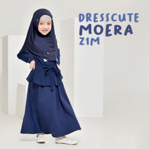 Rabbani - Gamis Dress Muslim Anak Perempuan Lengan Panjang Bani Batuta Drescute Moera Exclusive