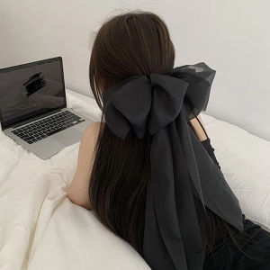 Electric Appliance Shope Super Fairy Ribbon Bowknot Hair Clip Princess Sweet Spring Clip High-end Atmosphere Headwear Hair Accessories