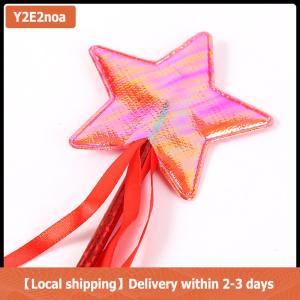 【Local shipping】 1PCS Five-pointed Star Magic Wand Children Fairy Wand Girl Birthday Gift Toys