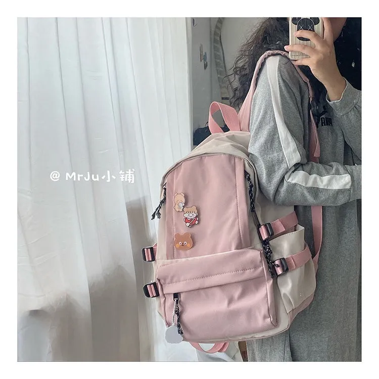 Korean backpack style best sale