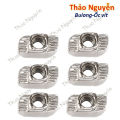Tán chữ T, Đai ốc T xoay cho nhôm định hình 2020 3030 4040 ren M3 M4 M5 M6 M8. 