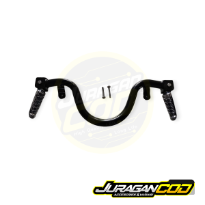 Pijakan Kaki + Footstep depan Honda Scoopy fi led 2017-2020 Besi Tebal Fullset siap pakai
