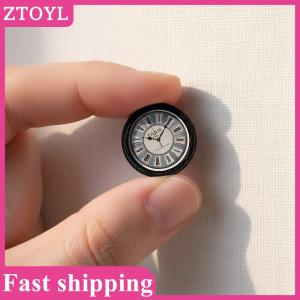 ZTOYL💝 7Pcs Miniature Dollhouse Wall Clocks 1 12 Scale Mini Clock Models DIY Home Living Bedroom Decor Accessories