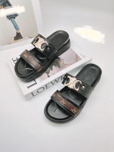 Dép da hai quai đế PU 3 phân cao cấp êm mềm