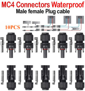 【Quick Shipping】10 Pairs MC4 1000V IP67 2.5mm2 4mm2 6mm2 Solar PV Connector in Solar Panel System