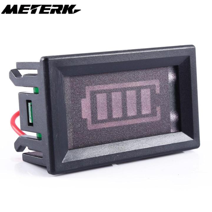 Meterk Battery Monitor Module Battery Indicator Module Level Battery ...