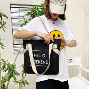 JIVIVIL กระเป๋าแฟชั่นสตรีสไตล์ใหม่กระเป๋าสะพายไหล่ลำลองสีลูกกวาดกระเป๋าถือความจุขนาดใหญ่