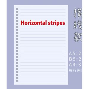 B5 & A5 Notebook – Student Office Business College Use A versatile minimalist notebook designed