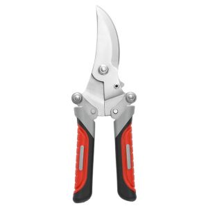 STVML Stainless Steel Pruning Shears Foldable Non-Slip Handle Branch Pruner Convenient Safety Lock Horticulture Secateurs Outdoor Use
