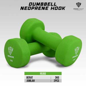 Dumbbell Neoprene Hook Alat Fitnes Home Gym Dumble Barble Angkat Beban Burbel Barbel Hook