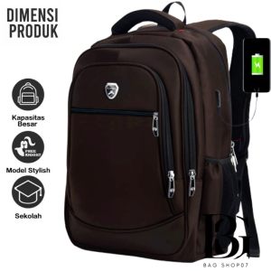 tas pollo pria import orlginal tas gendong pria dewasa untuk kerja super kuat tas ransel traveling Tas Distro tas satu paket lengkap priaTas Backpack wanita