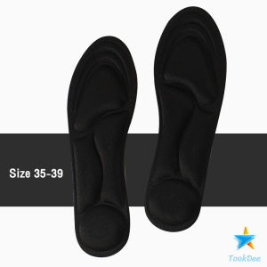TookDee พื้นรองเท้าผู้หญิง แผ่นเสริมรองเท้า เพื่อสุขภาพ  ป้องกันการปวดเท้า Women insoles