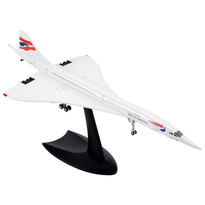 1/200 Concorde Supersonic Passenger Aircraft Model for Static Display ...
