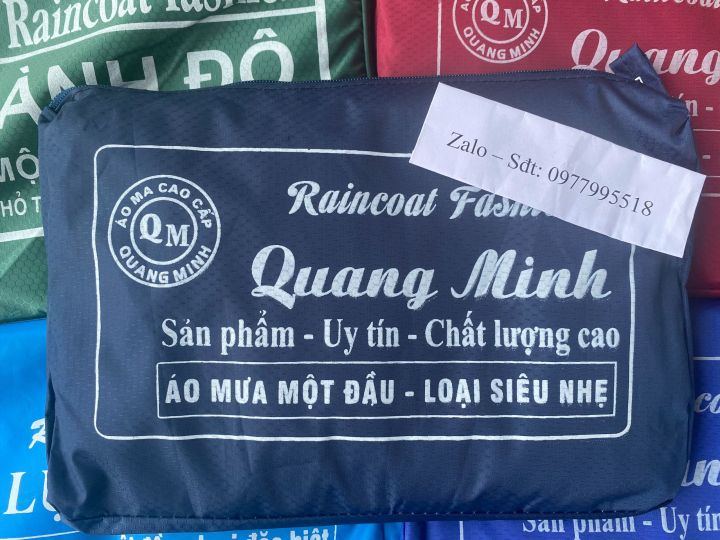 Áo Mưa Vải Dù Tráng Nhựa 1 Đầu Chống Rách Siêu Bền | Lazada.vn