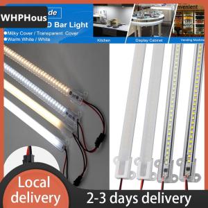 [COD] WHPHous Ship within 24 hours AC220V LED Bar Light High Brightness 2835 LED Clip 30cm 40cm 72LEDs Rigid Strip Saving LED Tubes