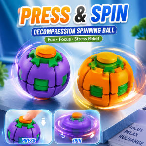 3D Printed Decompression Spinning Ball Fidget Spinner Press Rotating Portable Stress Reliever Toys