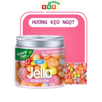 Sáp Thơm Ô Tô Cao Cấp Jello Pure Aroma Hương Trái Cây Tự Nhiên Khử Mùi Xe Hơi Và Tỏa Hương Thơm Mát